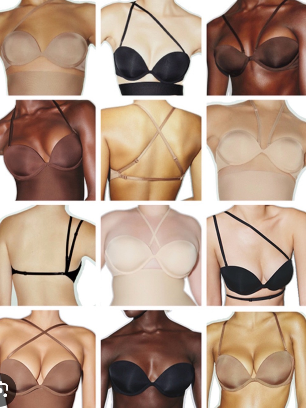 SKIMS Multi-Way Underwire Bra | Onyx | 38DD | NWT